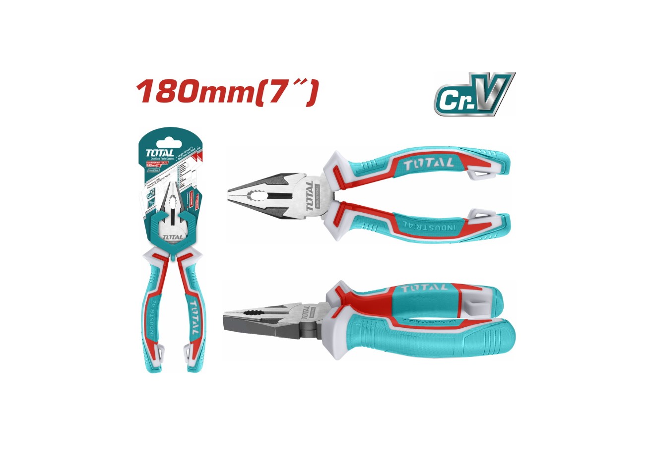 Total Επαγγελματική Πένσα Χειρός 180mm (7'')