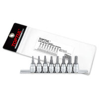 Toptul Σετ Καρυδάκια με μύτη Torx Κοντά 3/8 (48mm) ,Τ15-Τ50, 8pcs