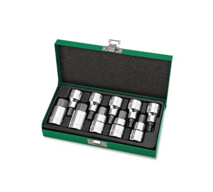 Toptul Σετ Καρυδάκια με μύτη Allen Κοντά 55mm (4-19mm) 10τμχ