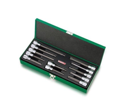 Toptul Σετ Καρυδάκια 1/2 με μύτες Torx-Allen-Spline Μακριά 12τμχ