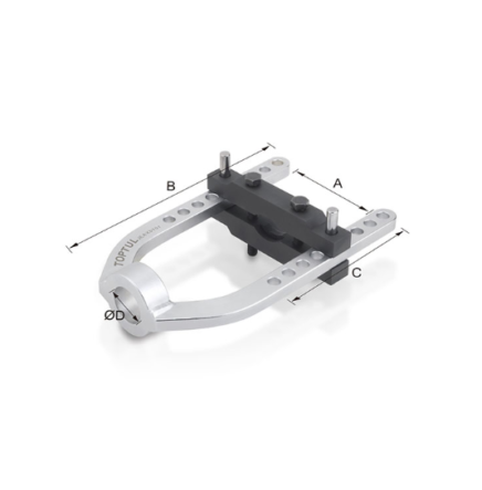 Toptul Εξωλκέας Άρθρωσης Μπιλιοφόρου (Α105xB250xC145)xΦ32mm
