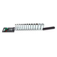 Toptul Σετ Καρυδάκια Χειρός 3/8 Μακριά Εξάγωνα 7-21mm 13τμχ