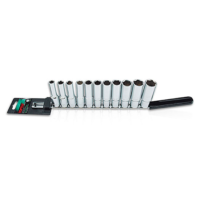 Toptul Σετ Καρυδάκια Χειρός 1/2 Μακριά Εξάγωνα 10-22mm 11τμχ