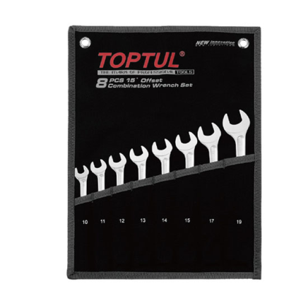 Toptul Σετ Γερμανοπολύγωνα Κλειδιά 15 Μοίρες 6-32mm 14τμχ