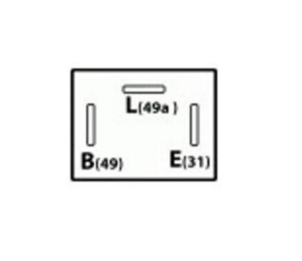 Φλάσερ για Led 3 Επαφές Japan 12V - Image 2