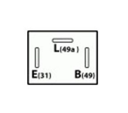 Φλασέρ για Led 3 Επαφές Europe 12V - Image 2